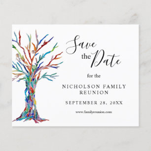 Family Reunion Save The Date Flyer