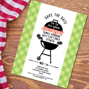 Family Reunion Save the Date Postcard