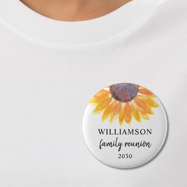 Family Reunion Souvenir 6 Cm Round Badge (Creator Uploaded)
