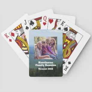 Family Reunion Souvenir Playing Cards