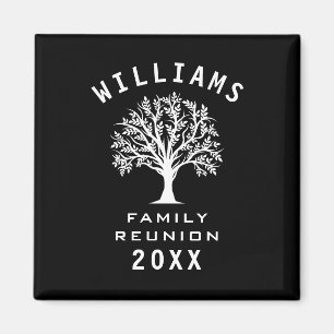 Family Reunion Summer Vacation Road Trip Cool Tree Magnet