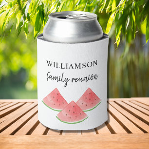 Family Reunion Summer Watermelon Can Cooler