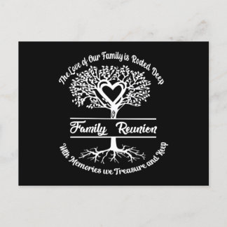 Family Reunion The Love Of Our Family Postcard