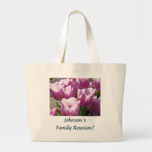 Family Reunion! Tote bag gifts Tulip Flower Garden