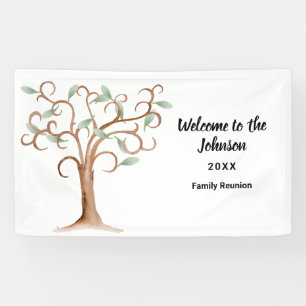 Family Reunion Tree Banner