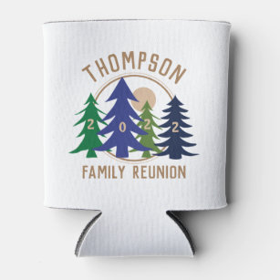Family Reunion Trees Personalised  Can Cooler