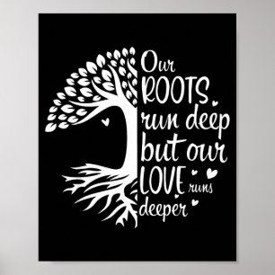 Family reunion vibes roots run deep love runs poster