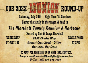 family reunion themes invitations stationery zazzle au