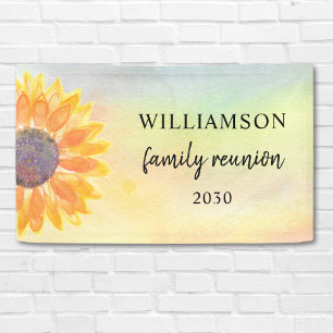 Family Reunion Welcome Banner