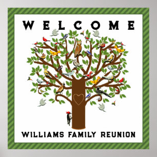 Family Reunion Welcome Poster