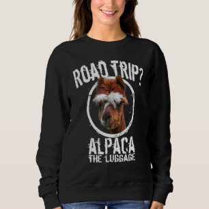 Family Road Trip Alpaca Llama Men Women Kids 1 Sweatshirt
