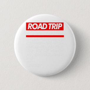 Family Road Trip Shirts Funny Vacation Summer Outd 6 Cm Round Badge