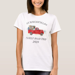 Family Road Trip Summer Vacation Matching Mum T-Shirt