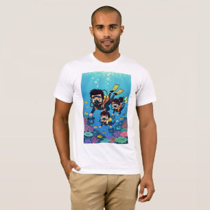 Family Scuba Diving Fun T-Shirt