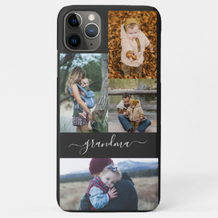 Family Simple Collage Modern Love Grandma Mum iPhone 11 Pro Max Case