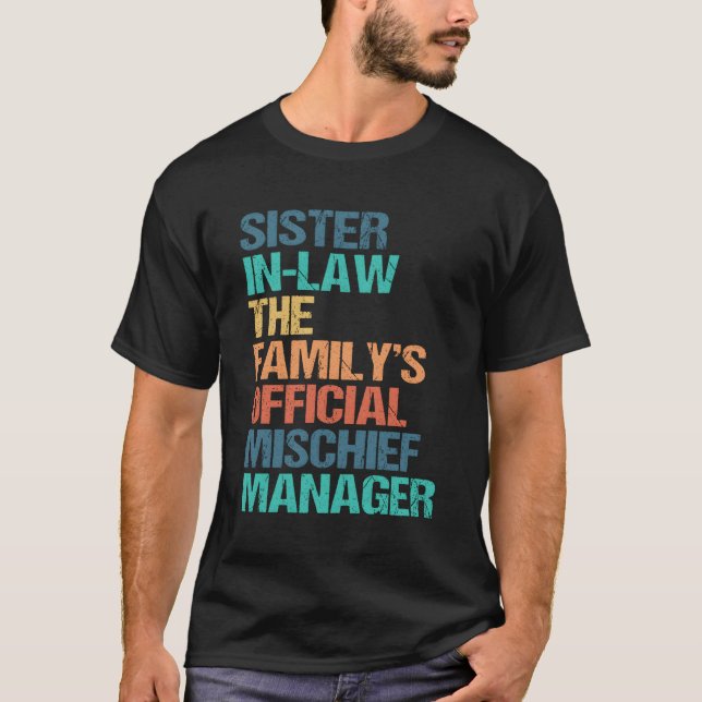 Family Sister In-Law T-Shirt (Front)