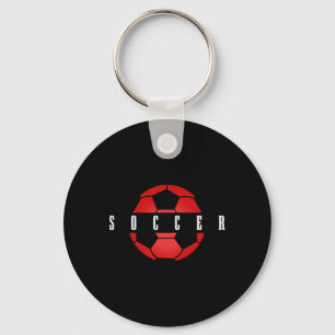 Family Soccer Goal Happiness Graphic - Team Unity  Key Ring
