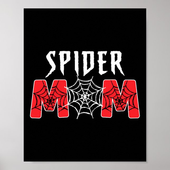Family Spider Mum Spider Dad Matching Birthday The Poster (Front)