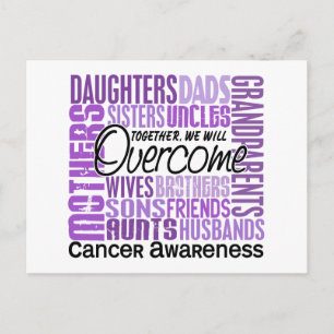Family Square Cancer Postcard