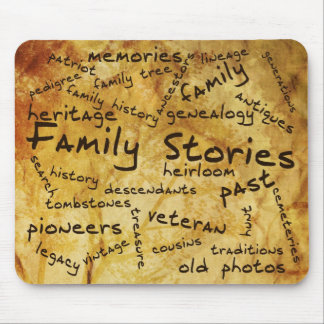 Family Stories Mouse Pad