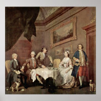 Family Strode Family Portrait by William Hogarth