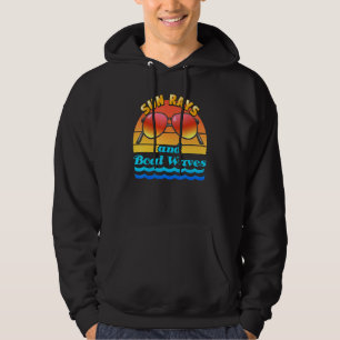 Family Summer Lake Day Sun Boat Waves Swim Ski Swi Hoodie
