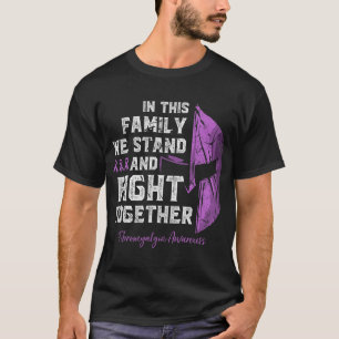 Family Support Awareness Spartan Warrior T-Shirt