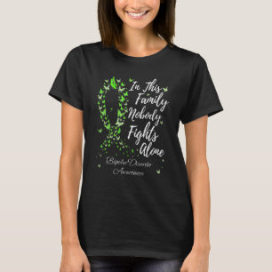 Family Support Bipolar Disorder Awareness T-Shirt