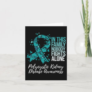Family Support Polycystic Kidney Disease Pkd Aware Card
