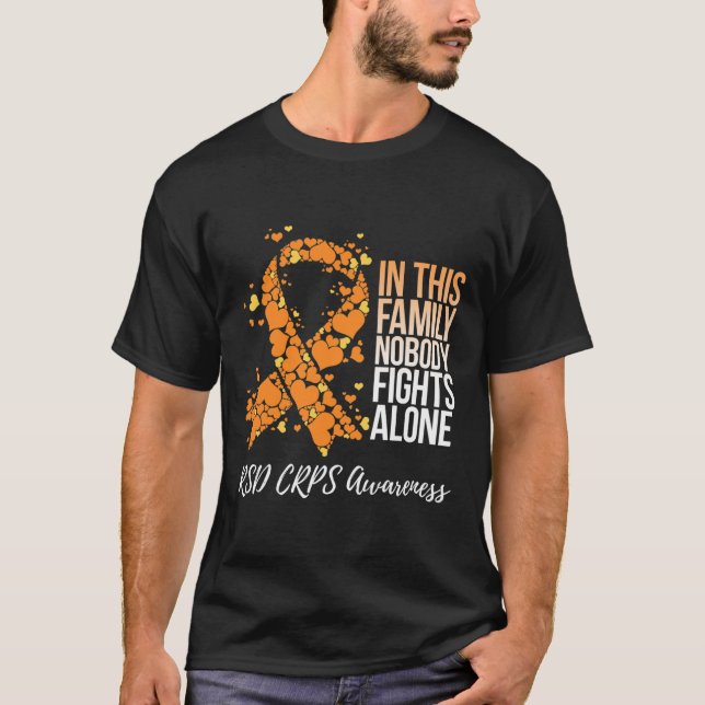 Family Support Tee Rsd Crps Awareness  (Front)