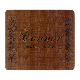 Family Surname DIY Text Cutting Board