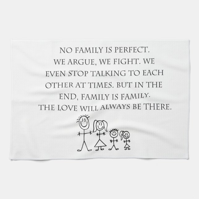 Family Tea Towel (Horizontal)