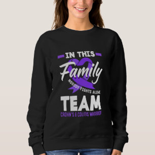 Family Team Crohn's & Colitis Warrior Sweatshirt