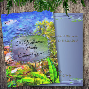 Family Thank You Yelapa Path View 0819 Card