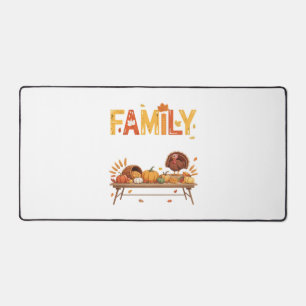 Family Thanksgiving 2025 Thankful For My Tribe Ess Desk Mat