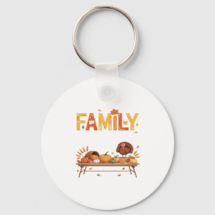 Family Thanksgiving 2025 Thankful For My Tribe Ess Key Ring