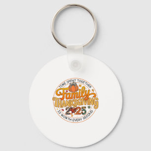 Family Thanksgiving 2025 Thanksgiving Women Men Ki Key Ring