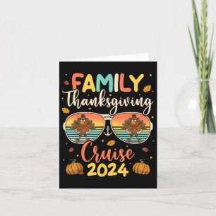 Family Thanksgiving Cruise 2024 Autumn Cruise Squa Card