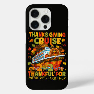 Family Thanksgiving Cruise 2026 Vacation Trip iPhone 15 Pro Case