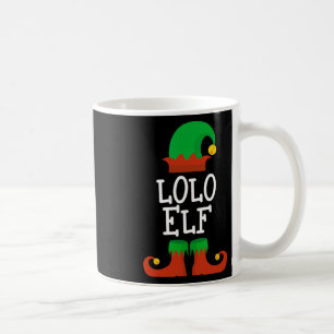 Family The Lolo Elf Christmas Matching Pj Pajama X Coffee Mug