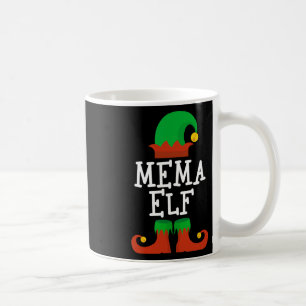 Family The Mema Elf Christmas Matching Pj Pajama X Coffee Mug