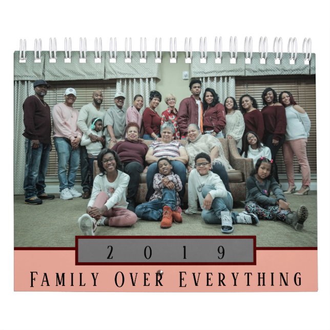 Family Themed Calendar (Cover)