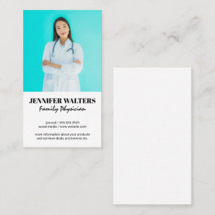 Family Therapist Physician Business Card
