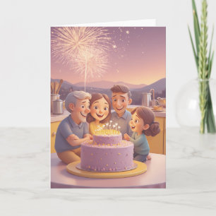 Family Tree Birthday Love Card