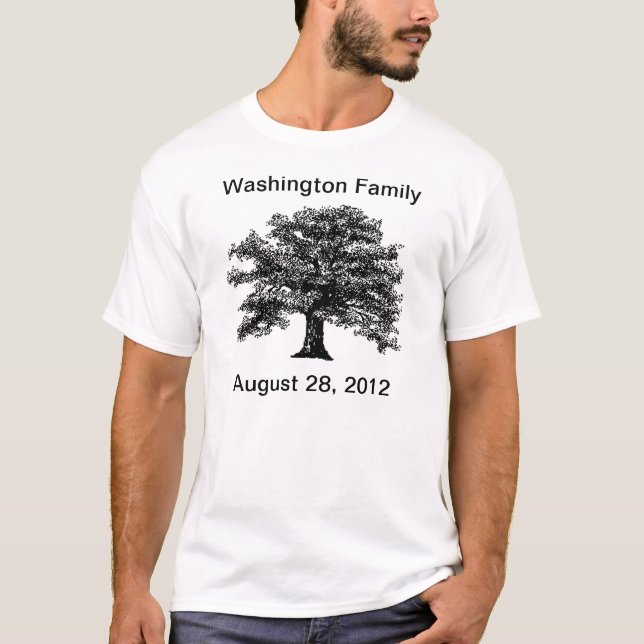 Family Tree - Customisable T-Shirt (Front)