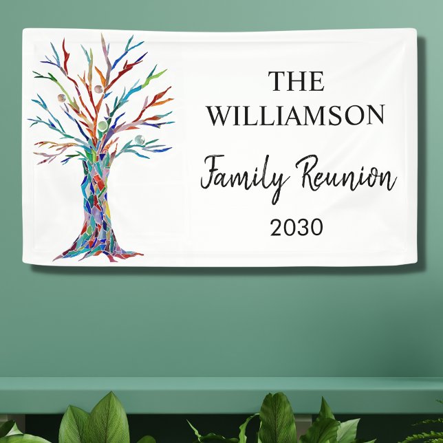 Family Tree Family Reunion Banner (Creator Uploaded)