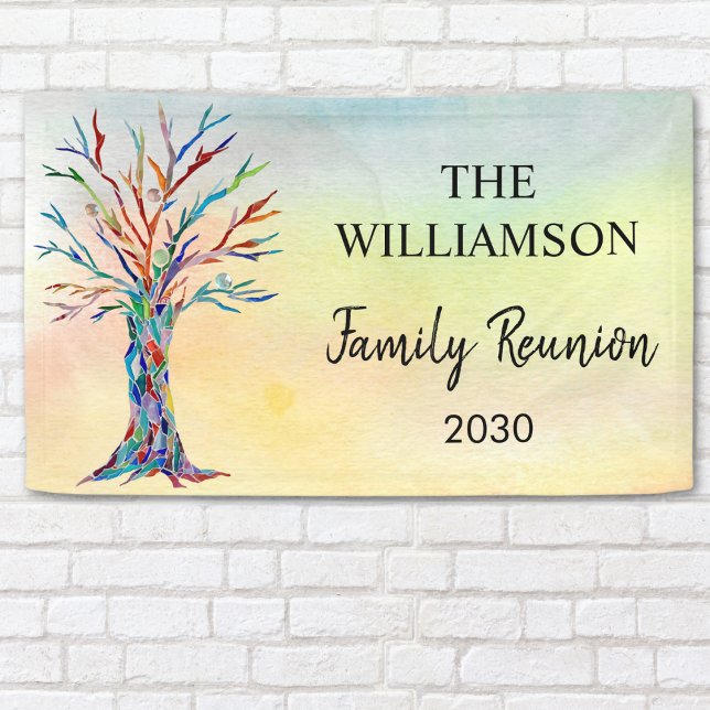 Family Tree Family Reunion Banner (Creator Uploaded)