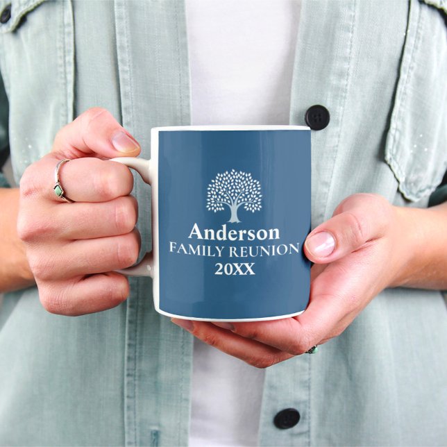 Family Tree Family Reunion Custom Name/Date Coffee Mug (Creator Uploaded)