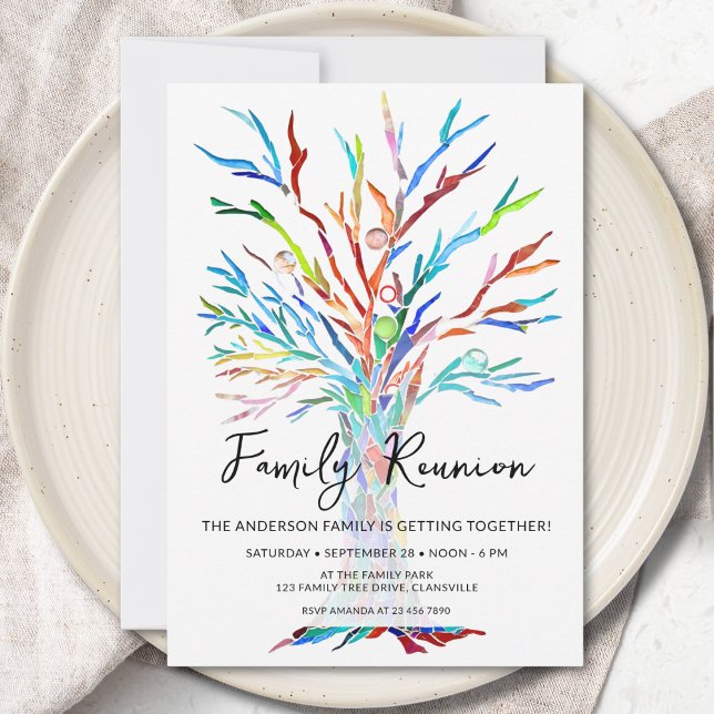 Family Tree Family Reunion Invitation (Creator Uploaded)