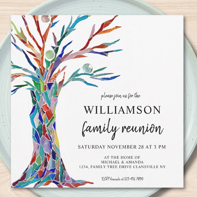 Family Tree Family Reunion Invitation (Creator Uploaded)
